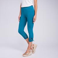 3/4 leggings csipkével