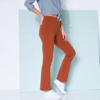 Bootcut leggings rugalmas derékkal