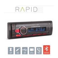 Fejegység &#34;Rapid&#34; - 1 DIN - 4 x 50 W - BT - MP3 - AUX - SD - USB