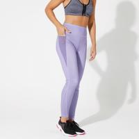 Magas derekú leggings hálós betéttel