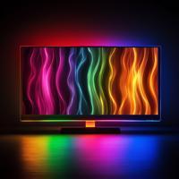 Smart TV fényfüzér - USB - 30 RGB LED - 3 m - Bluetooth