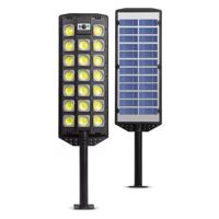 Szolár fali reflektor - 520 SMD LED - 3000 lm - 20W - 4500 mAh - IP65