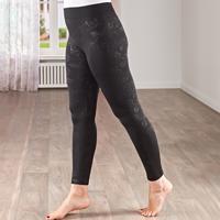 Virágmintás fleece leggings Vivadia